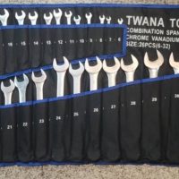 یکسر رینگی 26 عددی Twana tools چین سایز 6 الی 32 میلی‌ متر کروم‌ وانادیوم